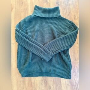 Pink Republic Forest Green Turtleneck Sweater